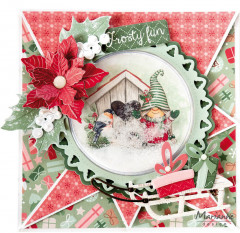 Creatables - Jolly Christmas doily