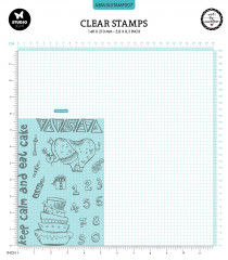 Studio Light Clear Stamps - Signature Collection Nr. 507 - Party Elephant