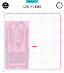 Studio Light Cutting Dies - Signature Collection Nr. 727 - Tag-Tastic