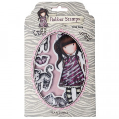 Studio Light Gorjuss Cling Stamps - Wild Ruby Nr. 346