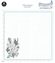 Studio Light Clear Stamps - Romantic Moments Nr. 481 - Sending Roses