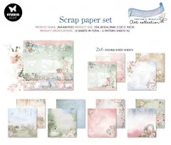 Studio Light 12x12 Scrap Paper Set Nr. 32 - Romantic Moments