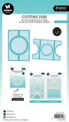 Studio Light Cutting Dies - Essentials Nr. 517 - Circle Shutter Card