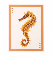 Studio Light Mask Stencil - Essentials Nr. 197 - Seahorse