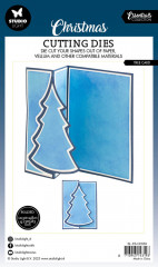 Studio Light Cutting Dies - Christmas Essentials Nr. 563 - Tree Card