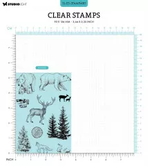 Studio Light Clear Stamps - Christmas Essentials Nr. 480 - Winter Animals