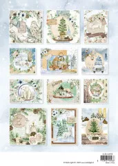 Studio Light A4 Card Making Pad - Essentials Nr. 08 - Let It Snow