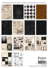 Studio Light A5 Mixed Paper Pad - Essentials Nr. 25 - All Vintage Hallows