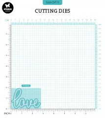 Studio Light Cutting Dies - Essentials Nr. 713 - LOVE