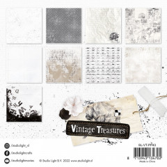 Studio Light 6x6 Paper Pad - Vintage Treasures Nr. 43