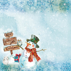 Studio Light 6x6 Paper Pad - Let it snow - Nr. 45