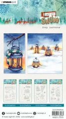 Studio Light Clear Stamps - Let it snow Nr. 266