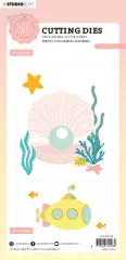 Studio Light Cutting Dies - Sweet Stories Nr. 528 - Sea Shell