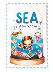 Clear Stamps and Cutting Die - Sweet Stories Nr. 57 - Under the Sea