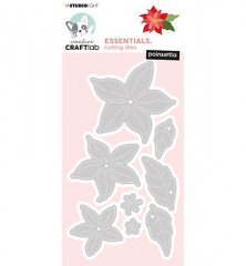 Studio Light Cutting Dies - Essentials Nr. 702 - Poinsettia