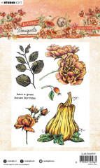 Studio Light Clear Stamps - Autumn Bouquets Nr. 509 - Autumn Blossoms