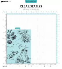 Studio Light Clear Stamps - Autumn Bouquets Nr. 509 - Autumn Blossoms