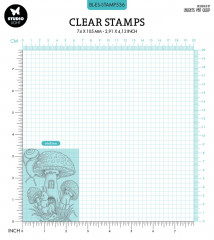 Studio Light Clear Stamps - Essentials Nr. 536 - Caterpillar Scene