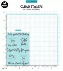 Studio Light Clear Stamps - Essentials Nr. 539 - Cup of Tea