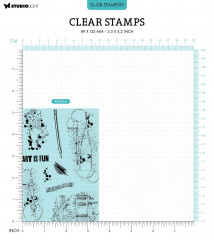 Studio Light Clear Stamps - Grunge Collection Nr. 515 - Creative Inventions