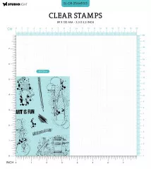 Studio Light Clear Stamps - Grunge Collection Nr. 515 - Creative Inventions