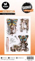 Studio Light Clear Stamps - Grunge Collection Nr. 516 - Sewing Inventions