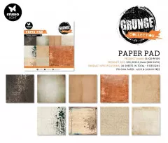 Studio Light 8x8 Paper Pad - Grunge Collection Nr. 109 - Vintage Papers