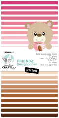 Studio Light - Mini Paper Pad - Friendz Nr. 117 - Partea