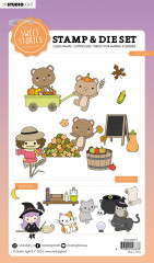 Clear Stamps and Cutting Die - Sweet Stories Nr. 73 - Fall Fun