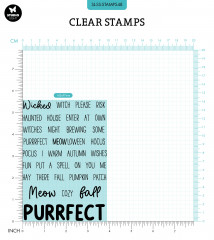 Studio Light Clear Stamps - Sweet Stories Nr. 548 -  Quotes Wicked Witches (EN)