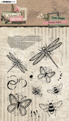 Studio Light Clear Stamps - Natures Dream Nr. 528 - Natures Flight