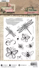 Studio Light Clear Stamps - Natures Dream Nr. 528 - Natures Flight