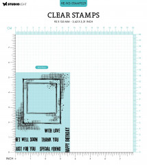 Studio Light Clear Stamps - Natures Dream Nr. 529 - Capture The Moment