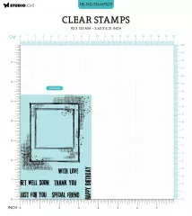 Studio Light Clear Stamps - Natures Dream Nr. 529 - Capture The Moment