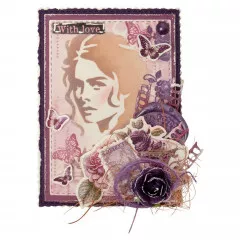 Studio Light - Masks / Stencils - Victorian Dreams - ATC Backgrounds