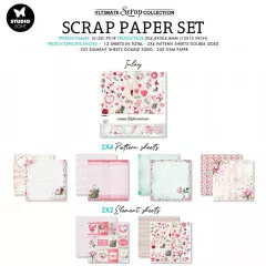 Studio Light 12x12 Paperset - Ultimate Scrap Collection Nr. 18