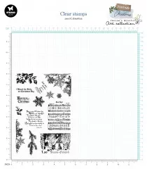 Studio Light Clear Stamps - Vintage Christmas Nr. 546 - Winter Elements