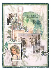 Studio Light Clear Stamps - Vintage Christmas Nr. 546 - Winter Elements