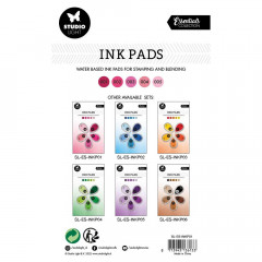 Studio Light Ink Pads - Waterbased Shades of Red Nr. 1