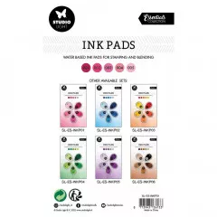 Studio Light Ink Pads - Waterbased Shades of Red Nr. 1