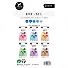 Studio Light Ink Pads - Waterbased Shades of Blue Nr. 2