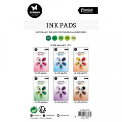 Studio Light Ink Pads - Waterbased Shades of Green Nr. 4