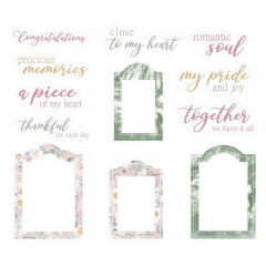 Piatek13 - Paper Ephemera Set - Frames and Words - Precious