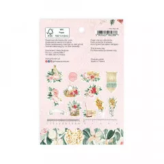 Piatek13 - Paper Ephemera Set - Flowerish - Bits & Pieces