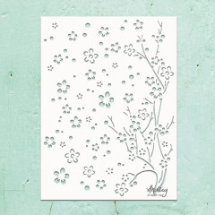 Mintay Kreativa 6x8 Stencil - Bloom