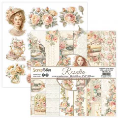 ScrapBoys - 8x8 Paper Pad - Rosalia