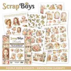 ScrapBoys - 6x6 POP UP Paper Pad - Rosalia