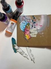 Dina Wakley Media Chipboard Shapes - Feathers