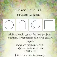 Lavinia Sticker Stencils Nr. 5