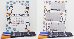 Clear Stamps Bits and Pieces - Nr. 222 - Mini-Rentier, Weihnacht